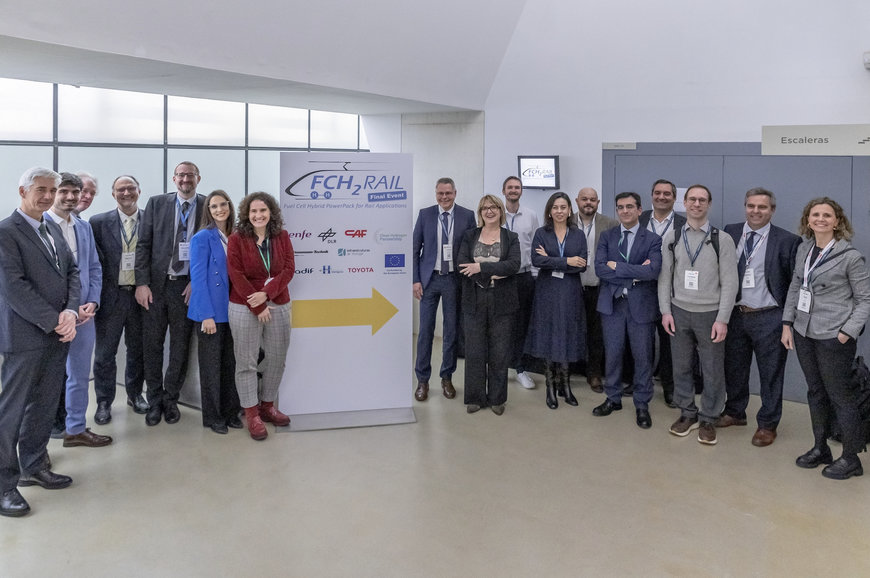 Finaliza con éxito el proyecto FCH2Rail: el primer tren de hidrógeno ensayado en España y Portugal